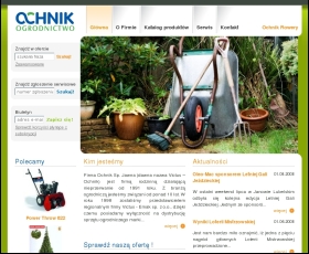 Ochnik Ogrodnictwo i Rowery Website